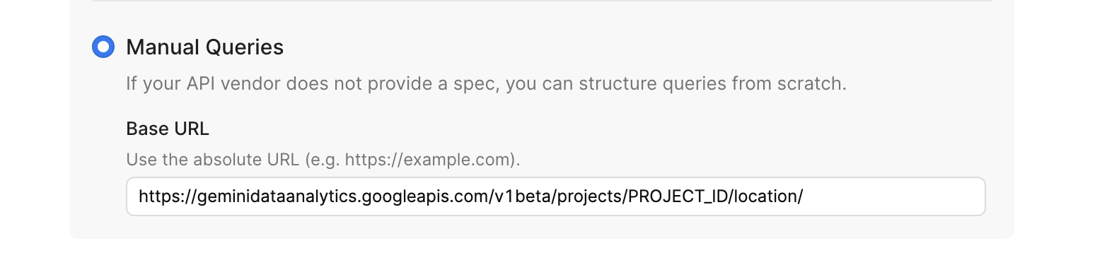 Configuration du Host dans Retool
